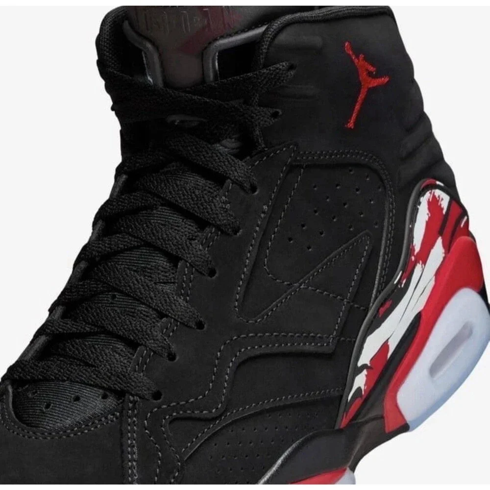 Air Jordan Jumpman MVP Black/University Red-White DZ4475-061 Size 8